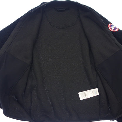 極美品◆カナダグース フリースジャケット スティルウォータージャケット メンズ ブラック サイズM CANADA GOOSE【AFB52】