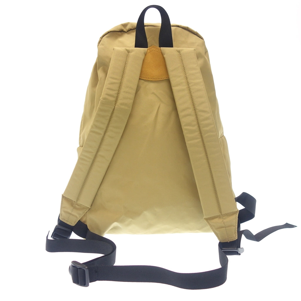 Very good condition ◆ Herve Chapelier Backpack Rucksack 978N-041 Nylon Beige Herve Chapelier [AFE9] 