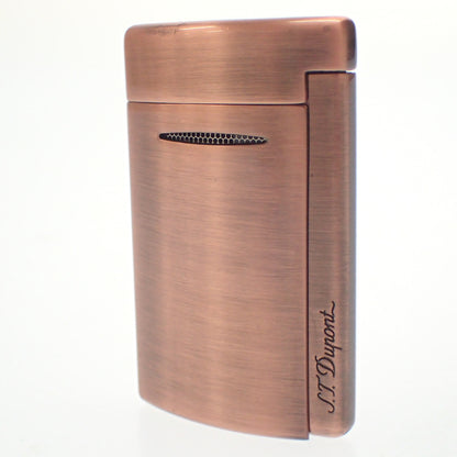 Good condition◆DuPont lighter minijet MINIJET electronic gas type pink gold STDupont [AFI2] 