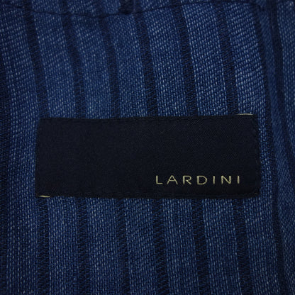 ラルディーニ 3Bジャケット ストライプ メンズ 50 青系 LARDINI【AFB8】【中古】