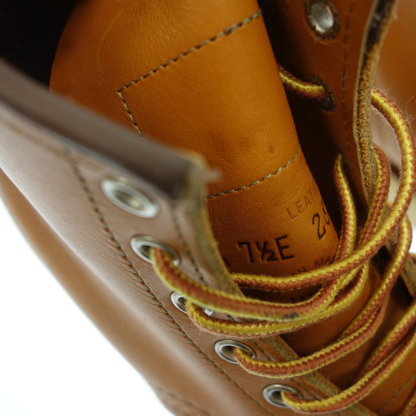 Good Condition ◆ Red Wing Boots 9875 Irish Setter Reprint Dog Tag 7.5E Men's Brown REDWING [AFC44] 