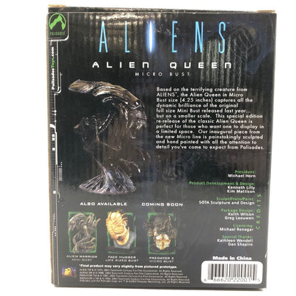 Very good condition ◆ Palisades Figure Aliens Alien Queen Micro Bust 5000 pieces limited edition PALISADES [7F] 