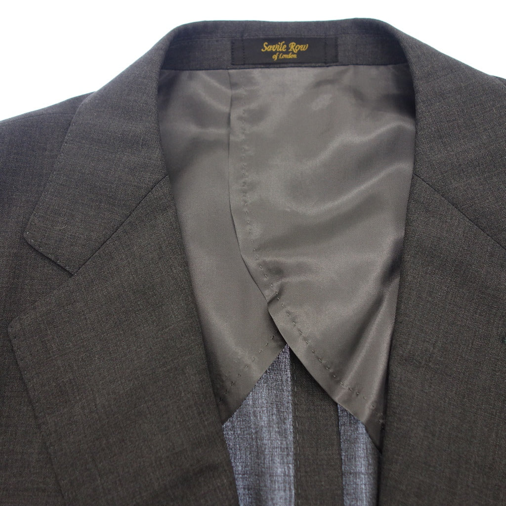 Like new ◆ Savile Row suit estrato wool men's gray size 102 savile row [AFB25] 