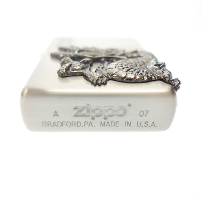 中古◆ジッポー 龍神 シルバー No.0018 2007年製 ZIPPO【AFI13】