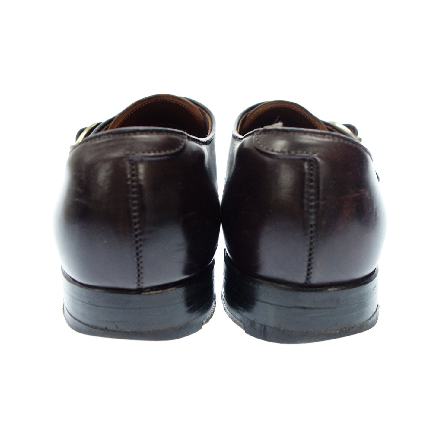 Used ◆Alden Single Monk Leather Shoes 1671 Cordovan Men's Brown Size 9 ALDEN [AFD3] 