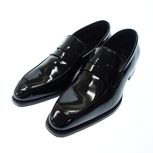 Fratelli Giacometti Loafer Patent Leather Men's 40 Black F.LLI Giacometti [AFD7] [Used] 