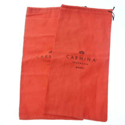 品相良好◆Carmina 直尖鞋 80323 Chester 小牛皮男式 7.5 棕色 Sartore Camier 带鞋撑 CARMINA [AFC15] 