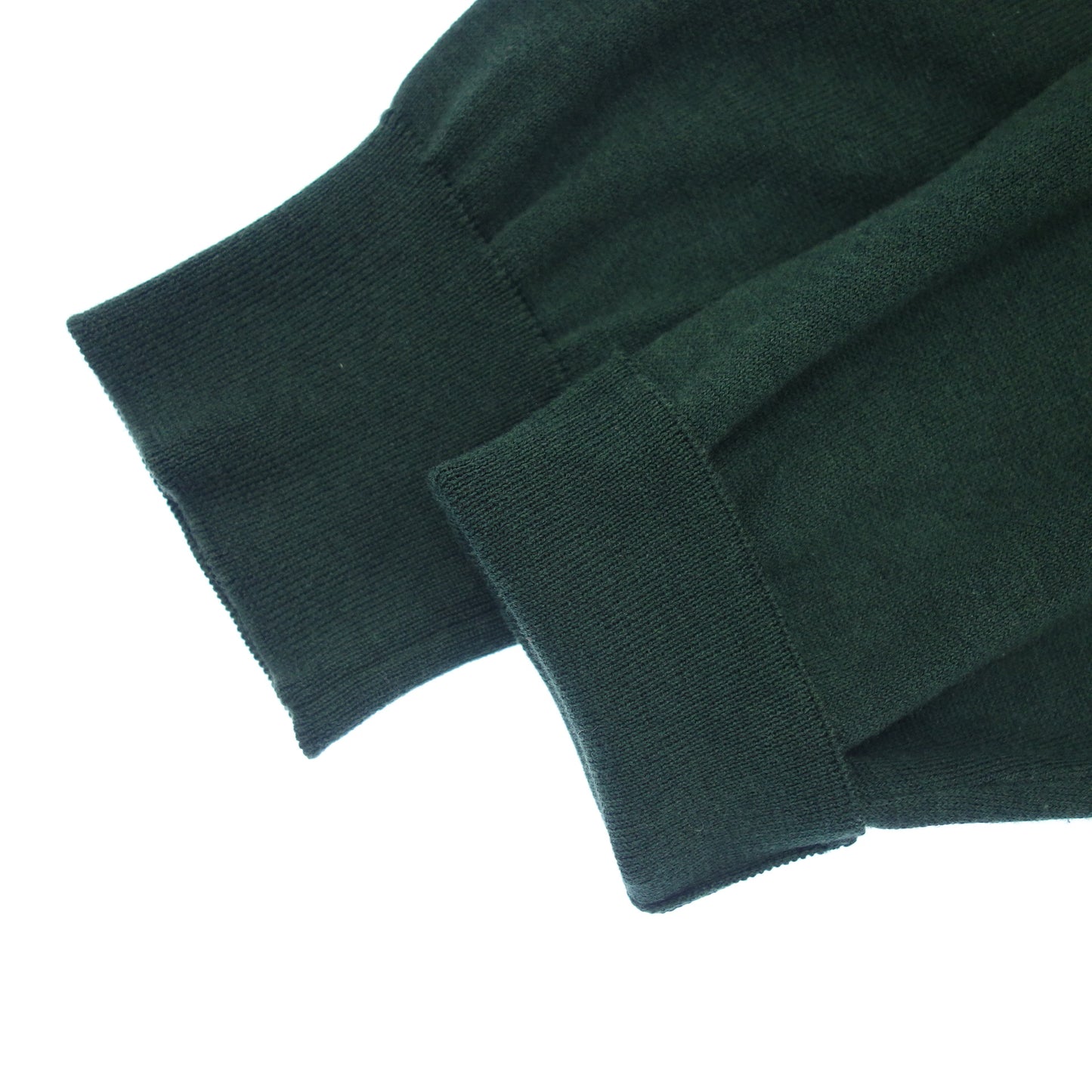 二手 ◆路易威登 针织毛衣 LV 刺绣 男士 绿色 L 码 LOUIS VUITTON [AFB45] 
