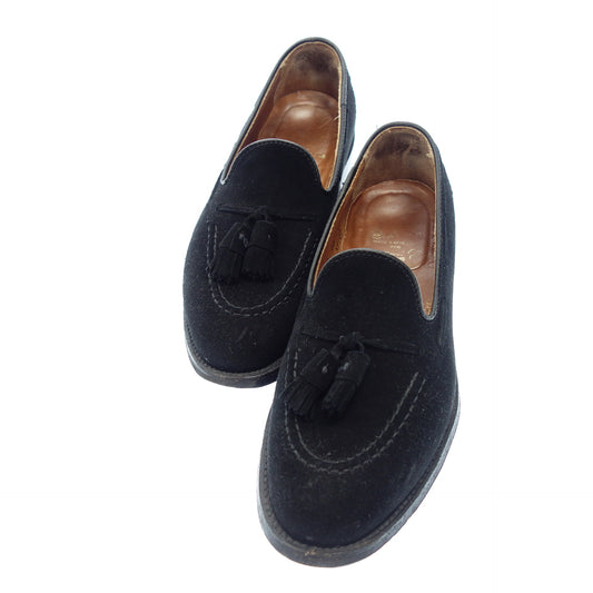 Good condition ◆ Alden Tassel Loafer Suede N9107 Men's Black Size 7.5 ALDEN [AFC2] 