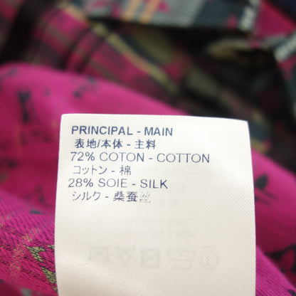Good Condition ◆Louis Vuitton Long Sleeve Shirt Cotton x Silk Monogram Multicolor RM211 Size L Men's Pink LOUIS VUITTON [AFB43] 
