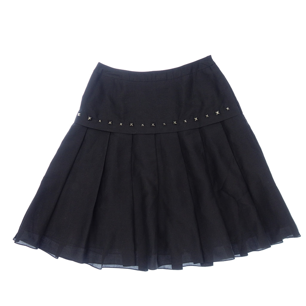 Very good condition ◆ Rene Studded Skirt Women's Black Size 36 Rene [AFB12] 