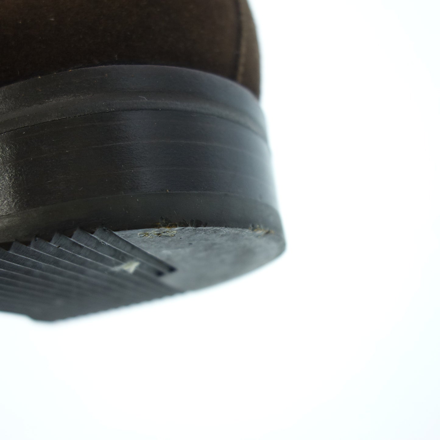 Very good condition ◆ TANINOCRISCI leather shoes suede cap toe men's brown size 6.5 TANINOCRISCI [LA] 