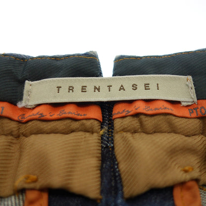 Very good condition ◆Pty Zero Uno slacks denim style men's blue style PT01 [AFB8] 