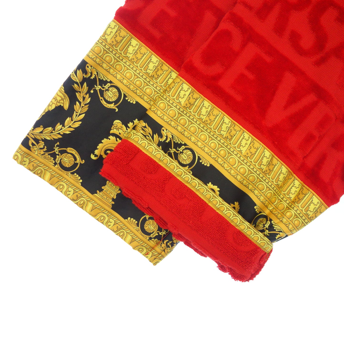 Very good condition◆Versace Gown Home Collection Men's Red L Versace [AFB41] 