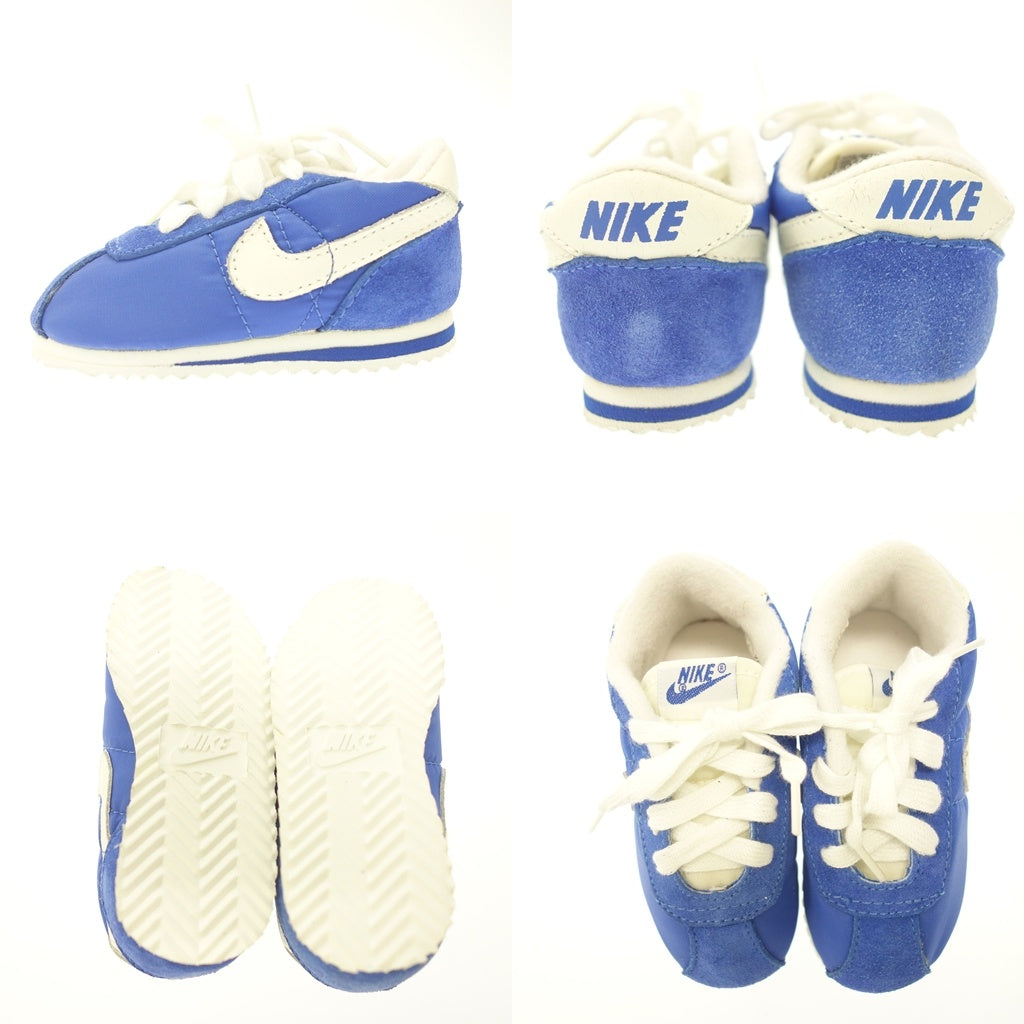 Good condition ◆ Nike sneakers BABY CORTEZ 2 red black blue NIKE 3-piece set [AFE8] 