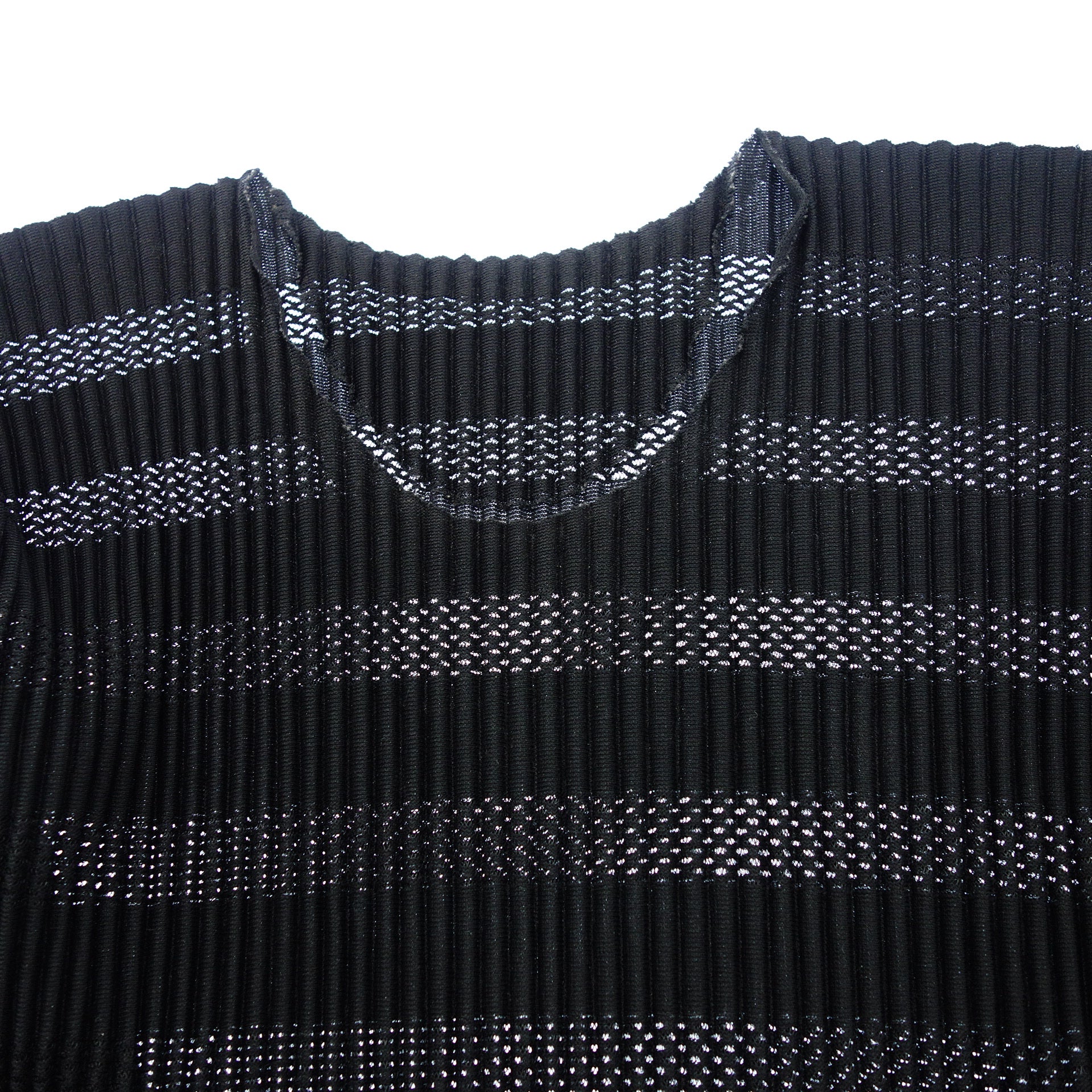 イッセイミヤケオムプリッセ Tシャツ 長袖 HP73JK125 メンズ ブラック ISSEY MIYAKE HOMME PLISSE【AFB –  ストックラボ オンライン｜ブランドヴィンテージ