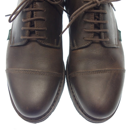 Very good condition ◆ Paraboots Leather Shoes Straight Tip AZAY Men's Brown Size 7.5 PARABOOT AZAY [LA] 