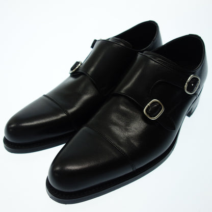 Like new◆Regal Leather Shoes Double Monk Y823 Men's 24 Black REGAL [AFC4] 