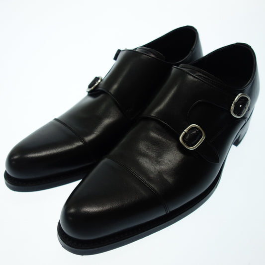 Like new◆Regal Leather Shoes Double Monk Y823 Men's 24 Black REGAL [AFC4] 