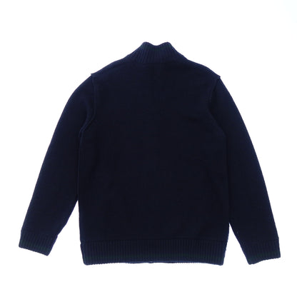 Good Condition◆Dolce &amp; Gabbana Knit Sweater Zip Up Patch DOLCE &amp; GABBANA [AFB1] 