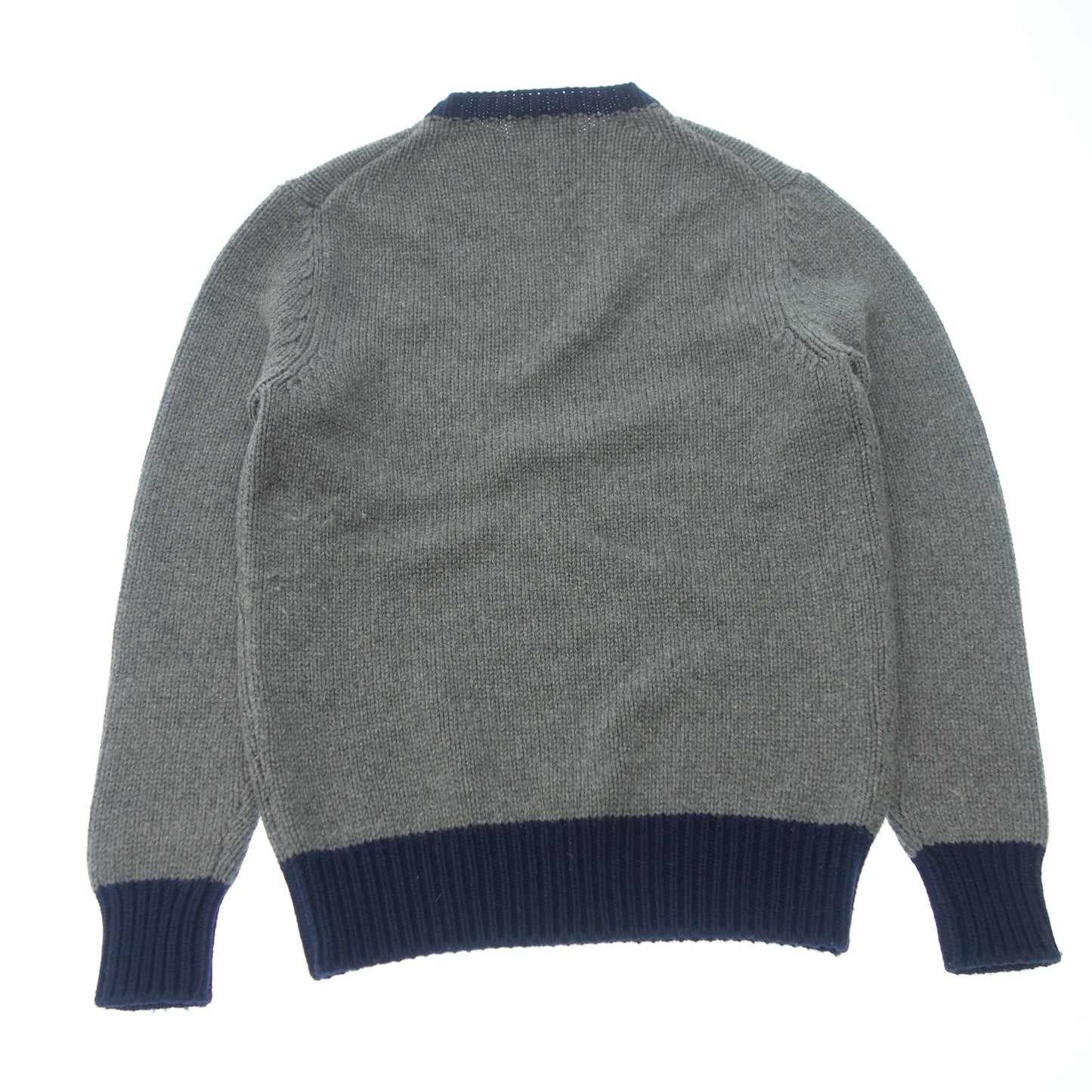 Hermes sweater men's gray size S HERMES [AFB17] [Used] 