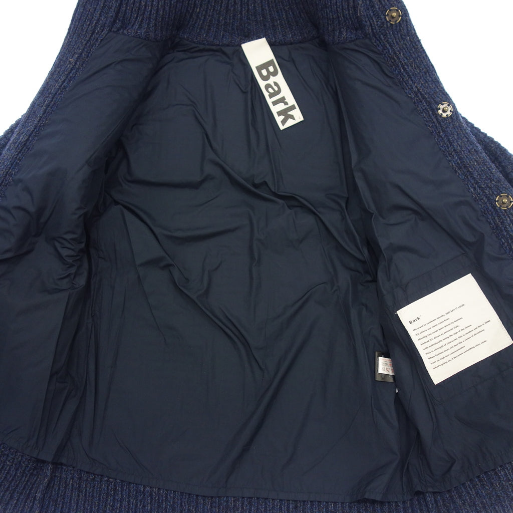 Good condition ◆ Bark Duffle Coat Men's Wool Blue Size M Bark [AFA16] 