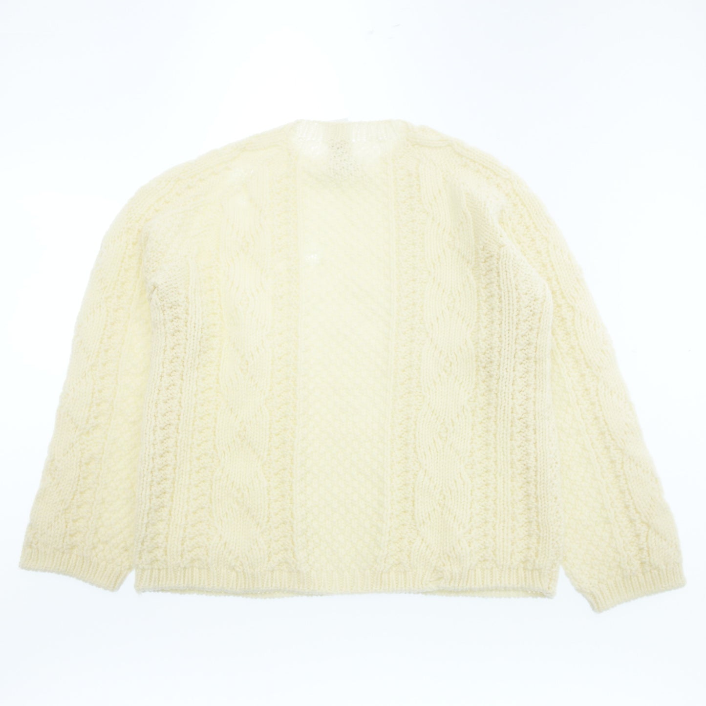 Good condition ◆ Maison Margiela cable knit sweater S50GP0252 Men's M Cream Maison Margiela [AFB7] 