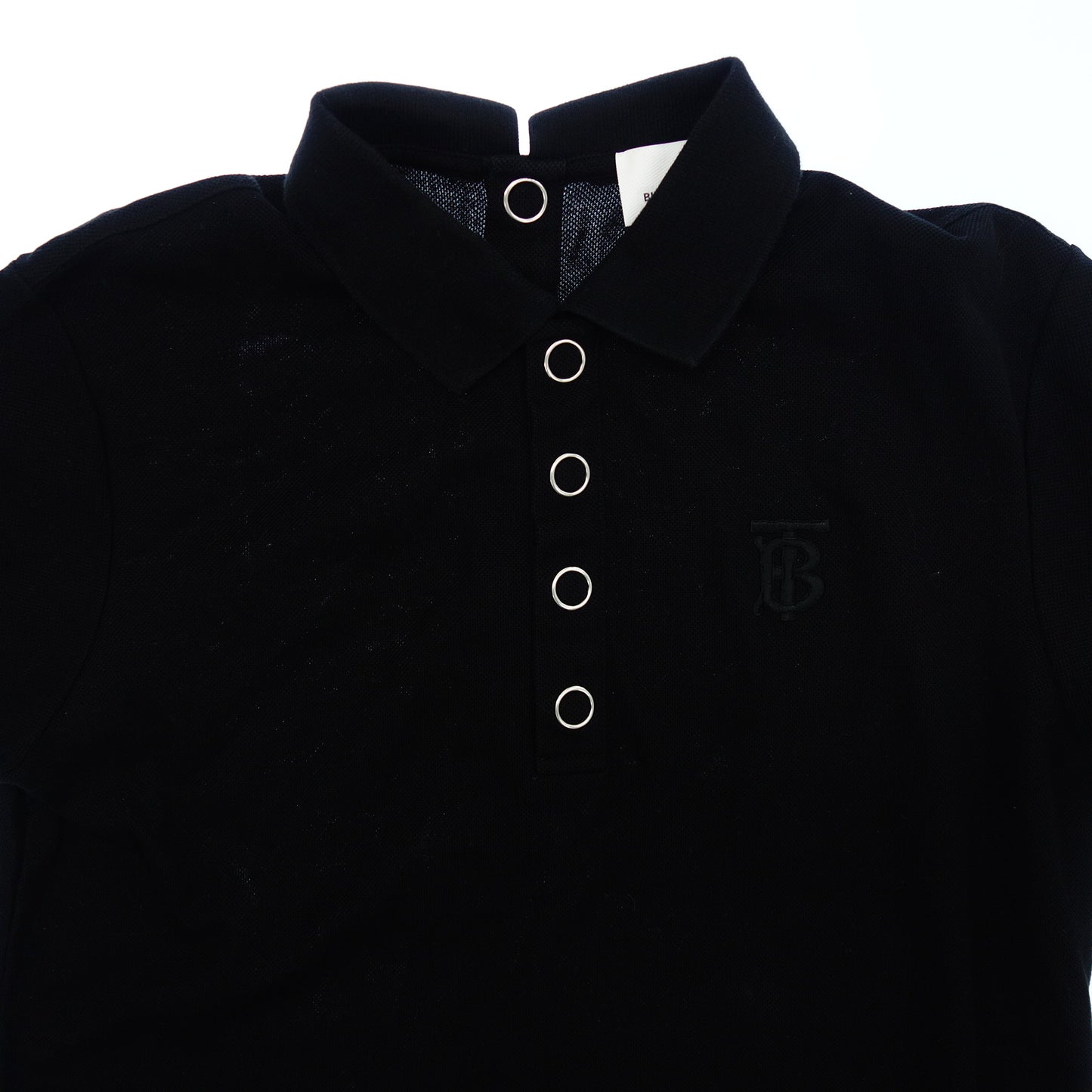 Burberry polo shirt Tisci period silver hardware men's S black BURBERRY [AFB19] [Used] 