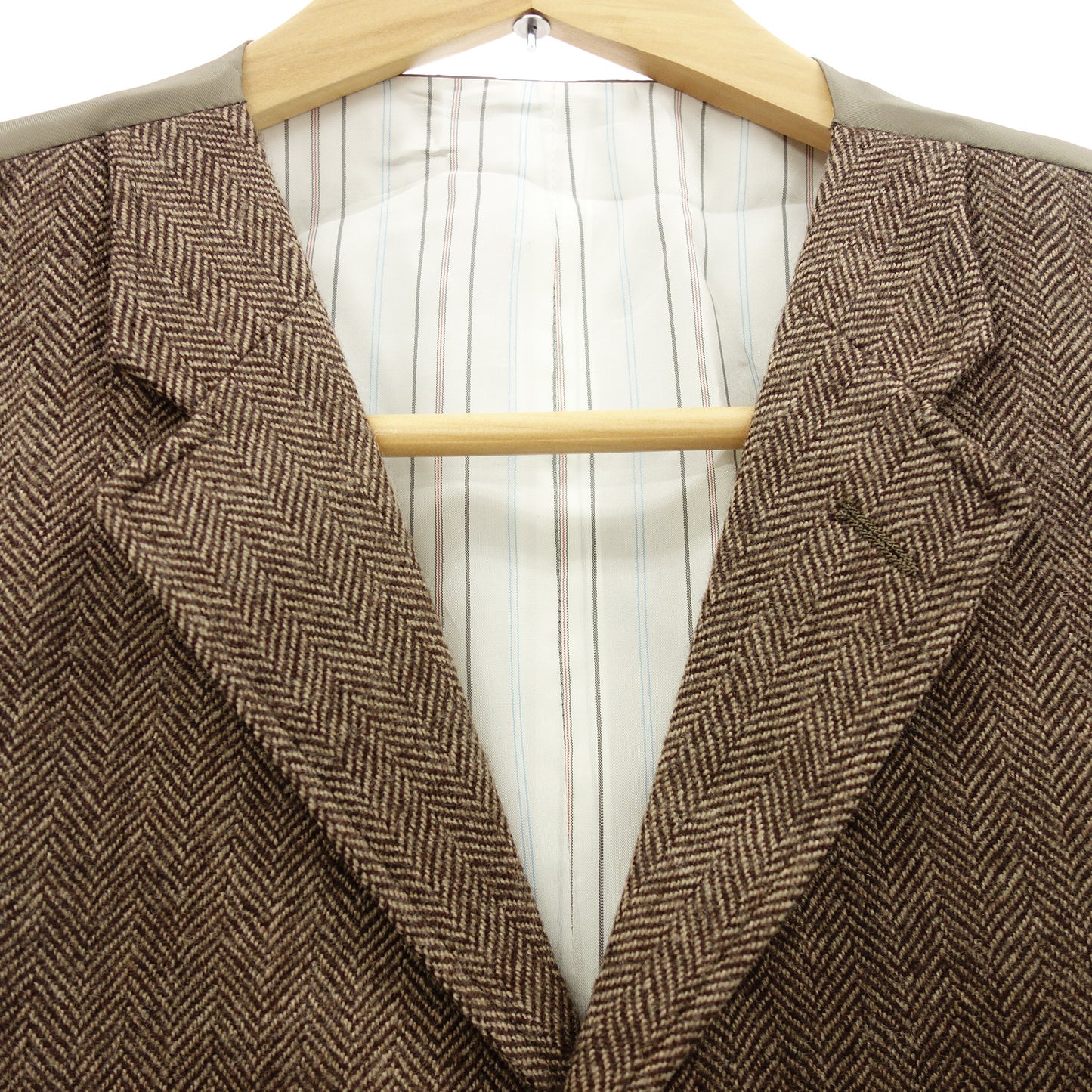 Polo Ralph Lauren Vest Herringbone Label Men's Brown XL POLO RALPH LAUREN [AFB7] [Used] 