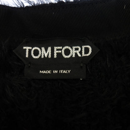 美品◆トムフォード ニットセーター 編み上げ レディース ブラック XS TOM FORD【AFB24】