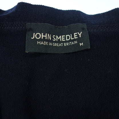 状况非常好 ◆ John Smedley 开衫 100% 羊毛男士海军蓝尺寸 M JOHN SMEDLEY [AFB4] 