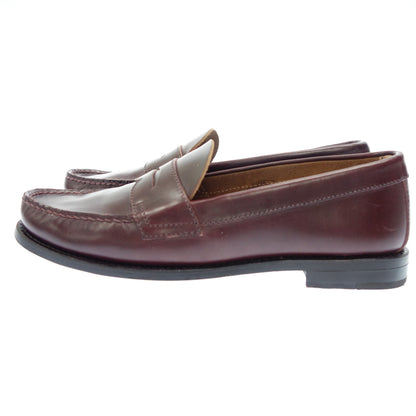 Very good condition ◆ Regal leather shoes coin loafers Horween Chrome Excel leather 51VR Men's Burgundy Size 26 REGAL [LA] 