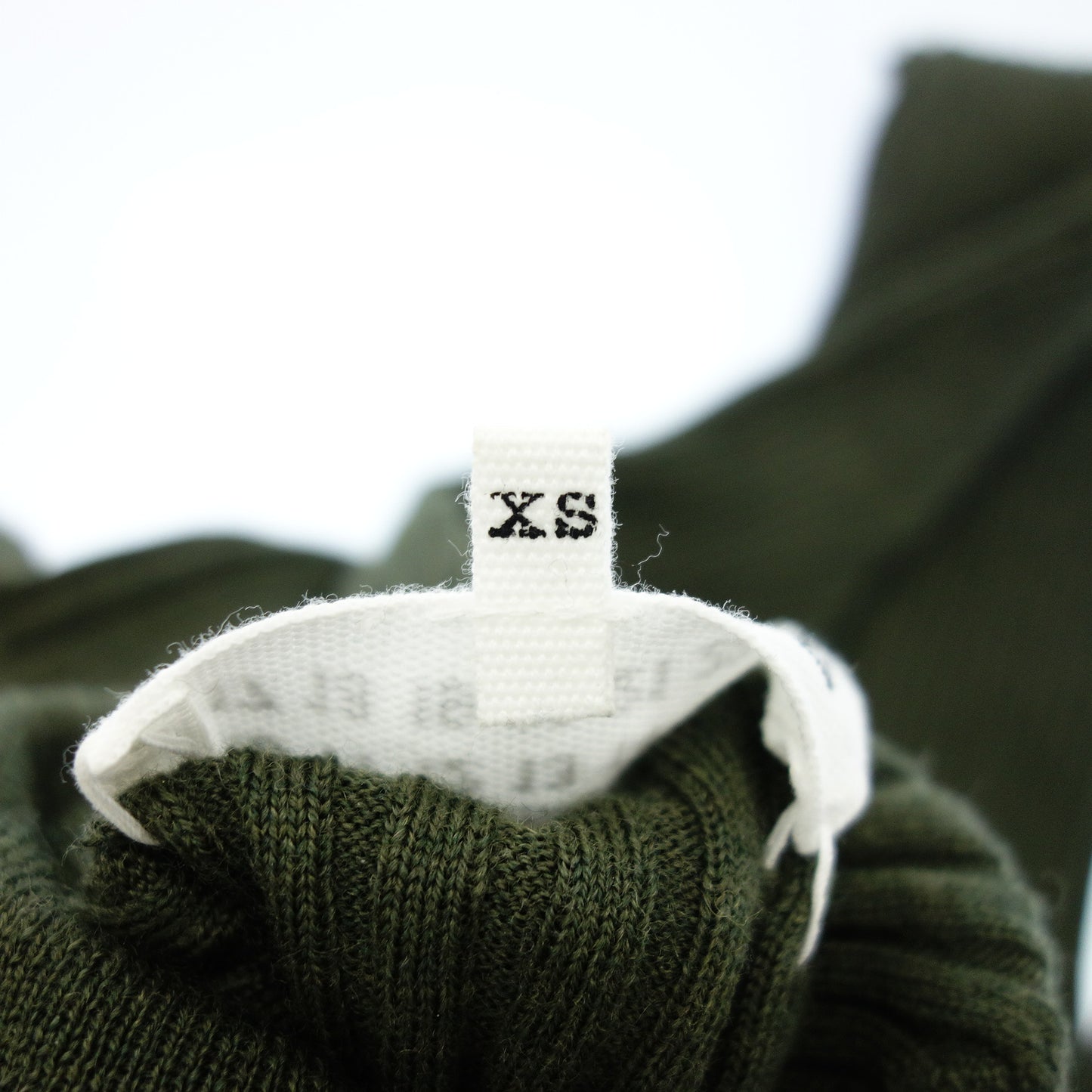 Maison Margiela Knit Sweater Turtleneck Rib Knit Women's Green XS Maison Margiela [AFB29] [Used] 