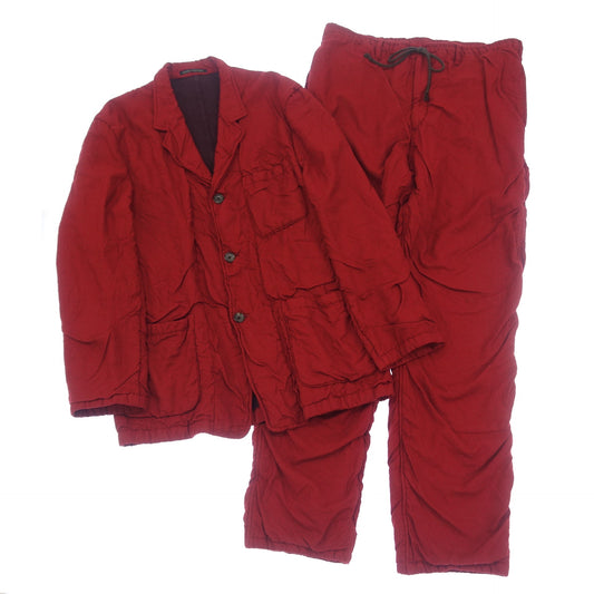 Yohji Yamamoto Pour Homme Setup Wool Filled Men's Red Yohji Yamamoto [AFA12] [Used] 