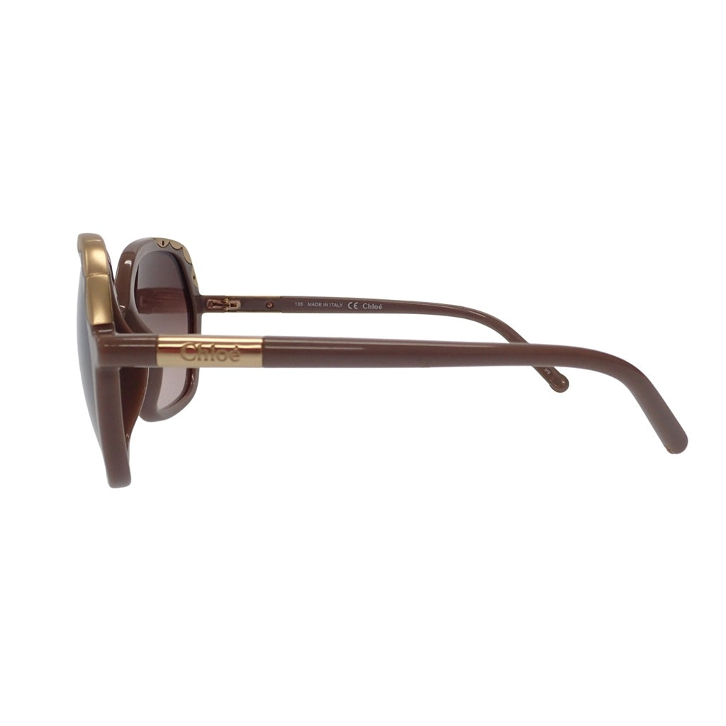 Good condition◆Chloe sunglasses CE647SA Brown Chloe [AFI16] 