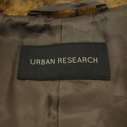 Good Condition◆Urban Research Chester Coat Mohair Plaid Pattern Size Free Ladies Multicolor URBAN RESEARCH [AFA15] 