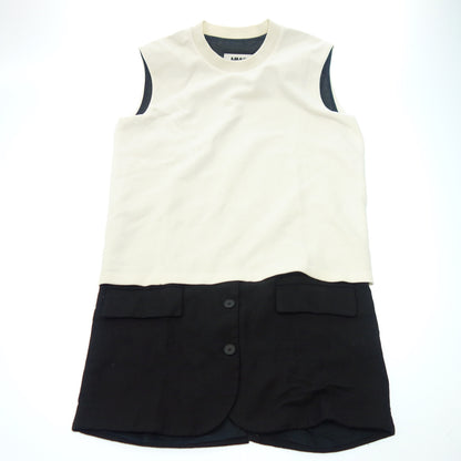 Used ◆M M Six Docking Dress Sleeveless Women's White M MM6 [AFB22] 