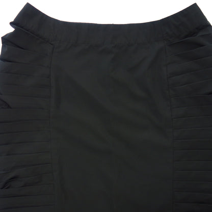 Good condition◆Issey Miyake Skirt Side Pleats Sample Product Women's Black ISSEY MIYAKE [AFB6] 