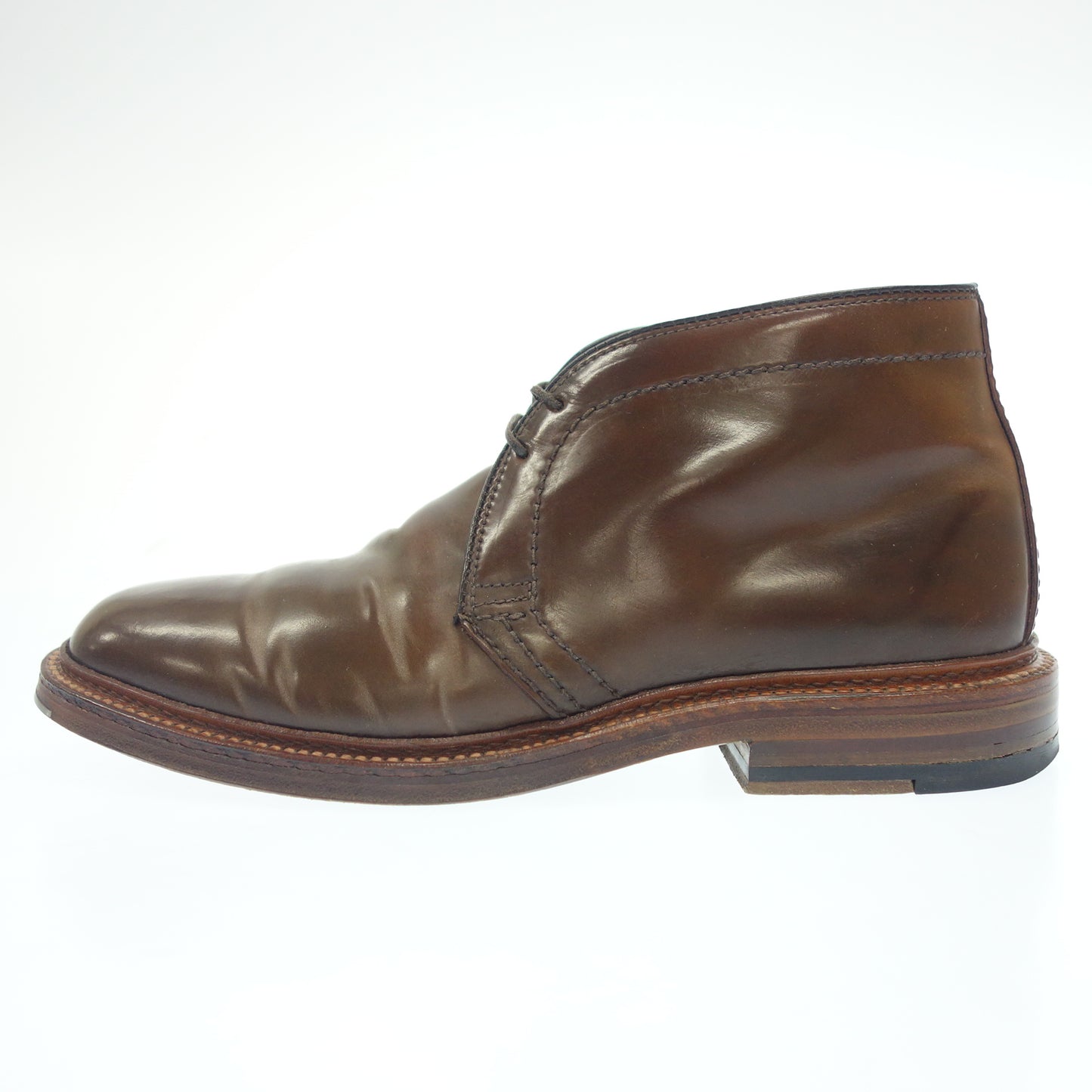 Good Condition◆Alden Leather Shoes Chukka Boots 13132 Cigar Cordovan US6E Barry Last Alden 