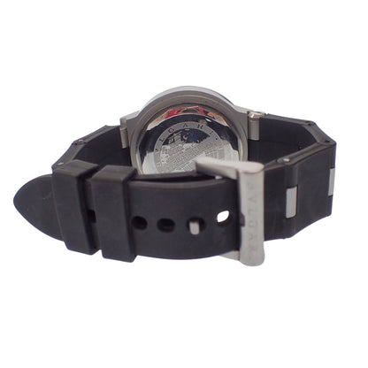 Used ◆Bvlgari watch Diagono Professional Chronograph Dial Blue Black x Silver BVLGARI [AFI4] 