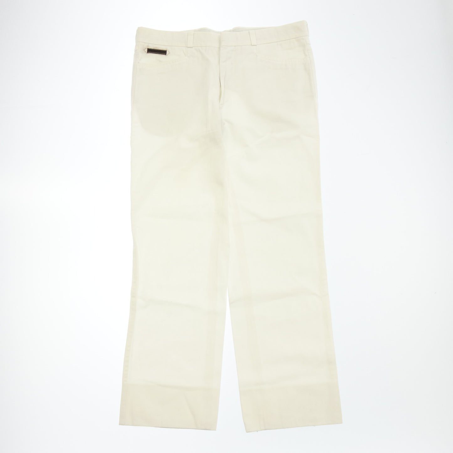 Used ◆Hermes denim pants cotton men's white size 44 HERMES [AFB24] 