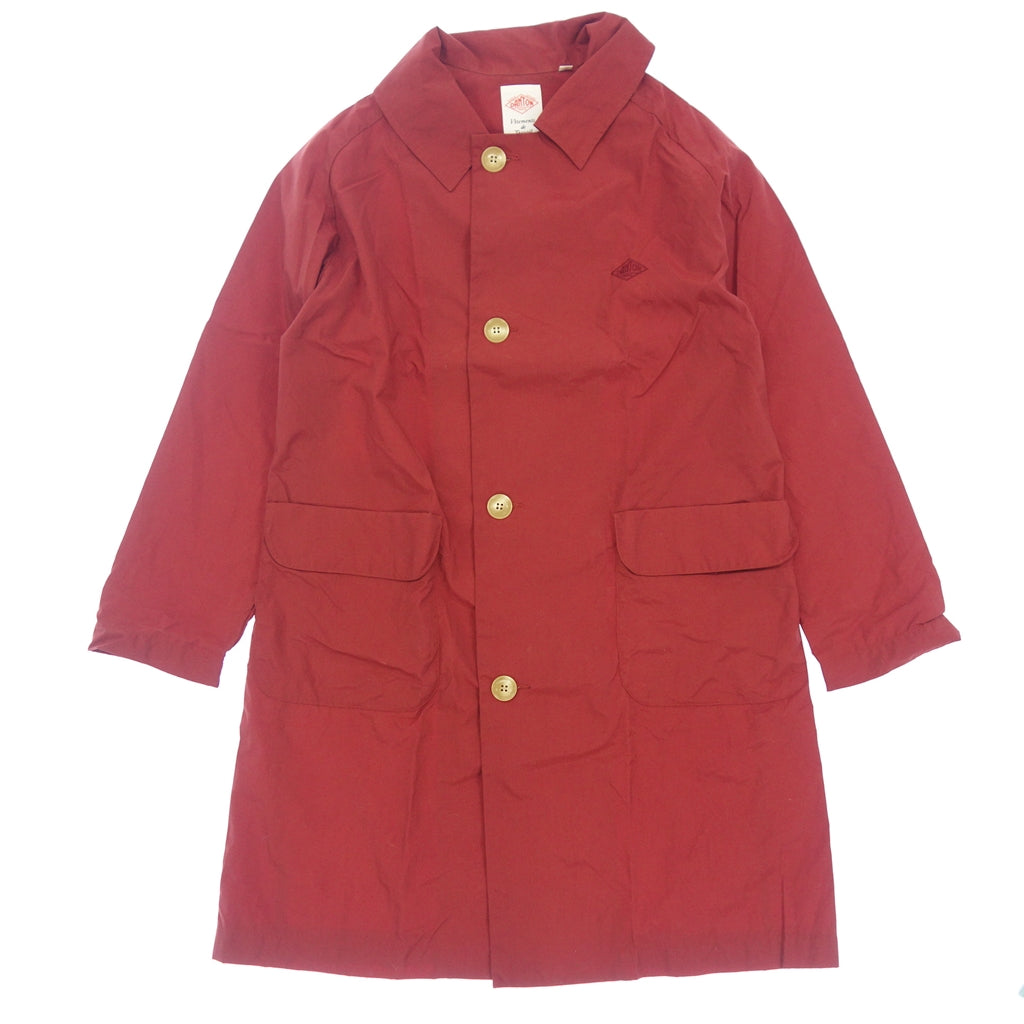 Good condition ◆ Danton Nylon Taffeta Work Coat JD-8449 #14S-WS-001 Men's Red Size 34 DANTON [AFB54] 