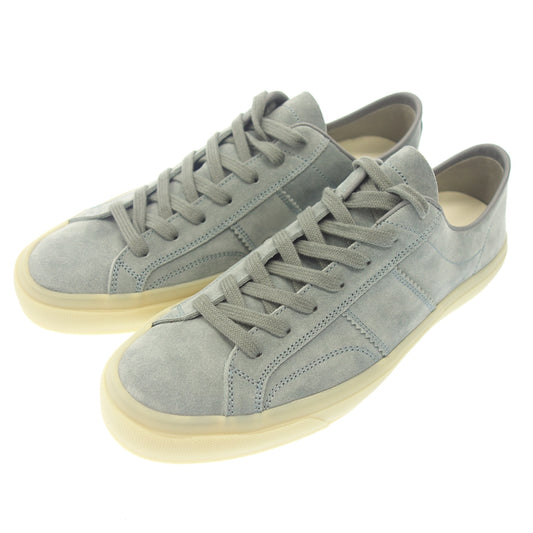 Like new◆Tom Ford sneakers low cut men's 9 gray j0974t Tom Ford [AFD12] 