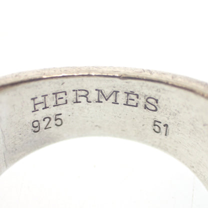 中古◆エルメス 指輪 リング カシオペア SV925 シルバー サイズ51 HERMES【LA】