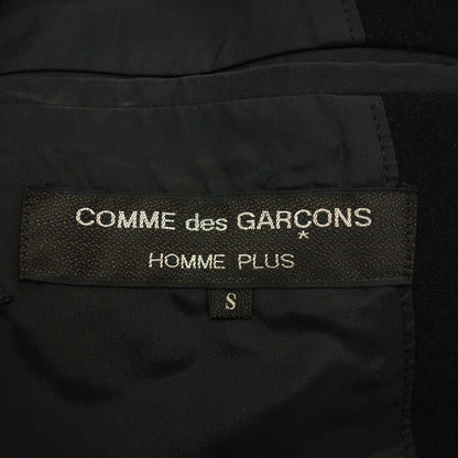 状况良好 ◆ COMME des GARCONS HOMME PLUS 定制夹克外套 4B 双羊毛男士尺码 S 黑色 COMME des GARCONS HOMME PLUS [AFB40] 