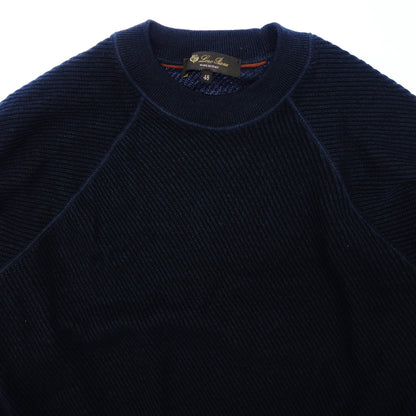 Loro Piana Knit Sweater Cashmere x Silk Men's 48 Navy Loro Piana [AFB10] [Used] 