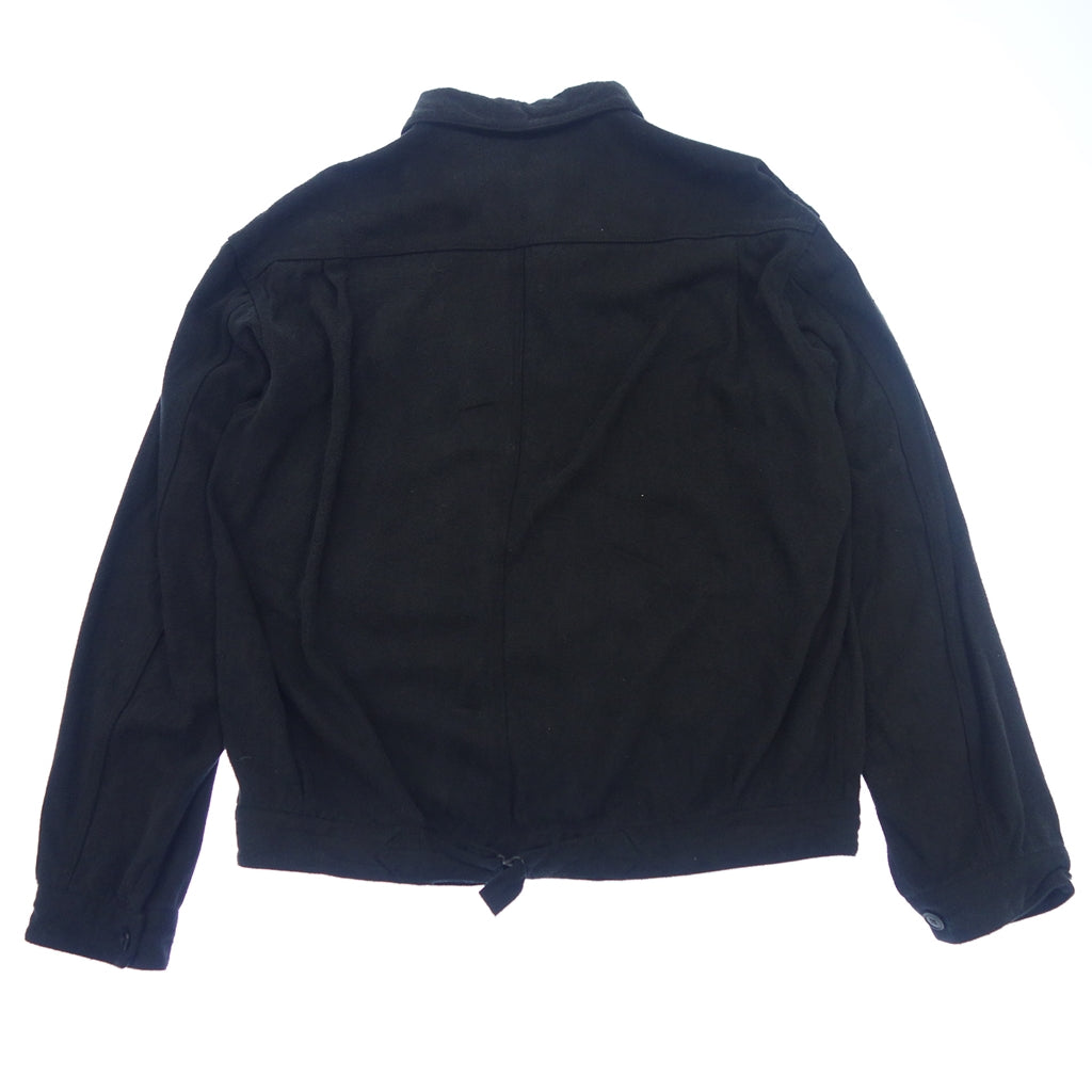 二手 ◆ COMOLI 夹克 V01-01007 丝绸 NEP 类型 22SS 男士 黑色 3 COMOLI [AFB3] 