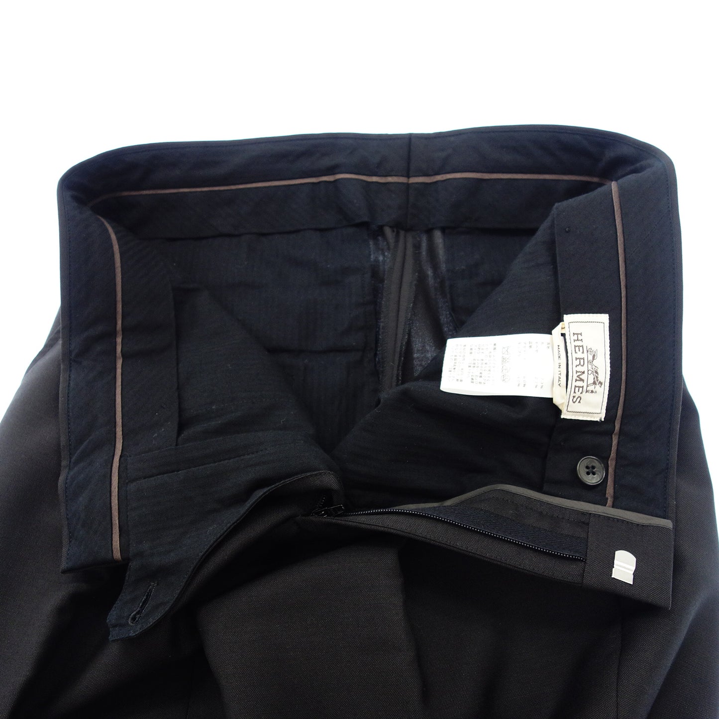 Hermes slacks pants men's HERMES [AFB54] 