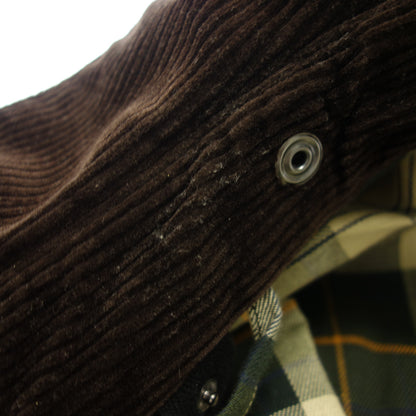 Good Condition ◆ Barbour Oiled Jacket SL Border Sage Khaki Men's Size 38 Men's Khaki Barbour [AFA2] 