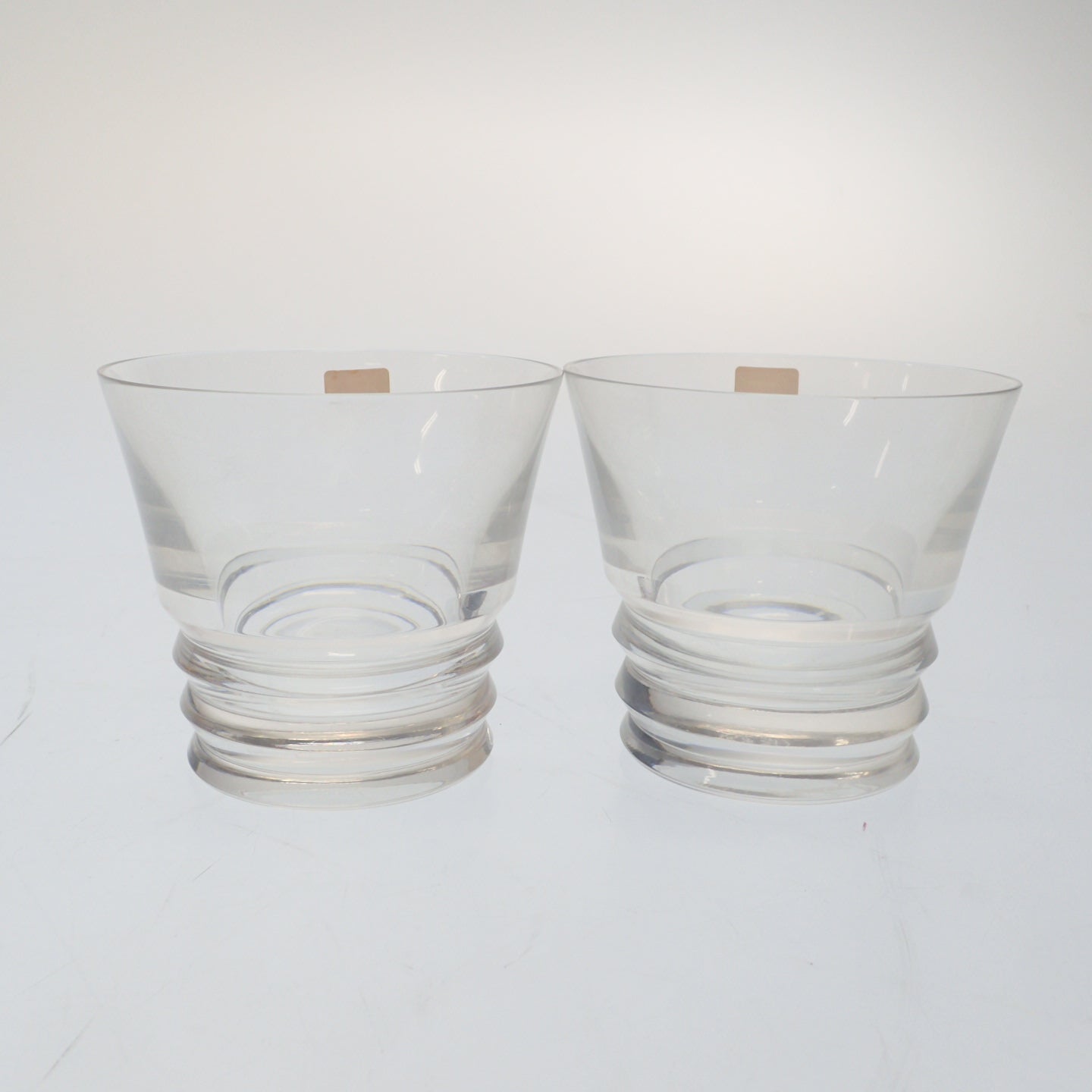 Good condition ◆ Baccarat glass Vega tumbler set of 2 with box Baccarat [AFI19] 